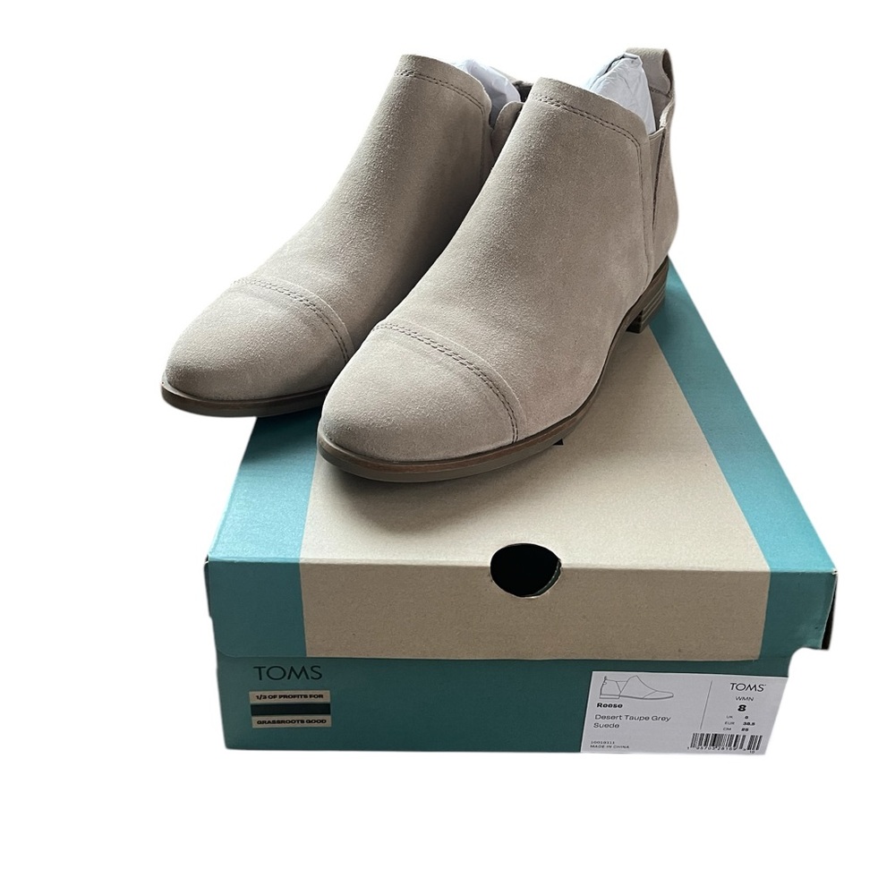 🆕 TOMS Reese suede booties